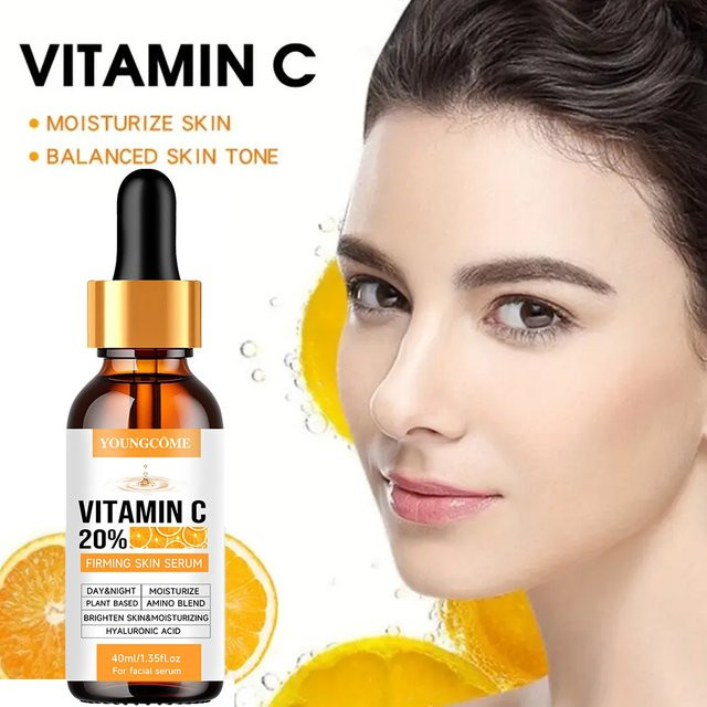 YOUNGCOME Vitamin-C-Serum mit Hyaluronsäure und Retinol, Gesicht, Unisex - Bild 1