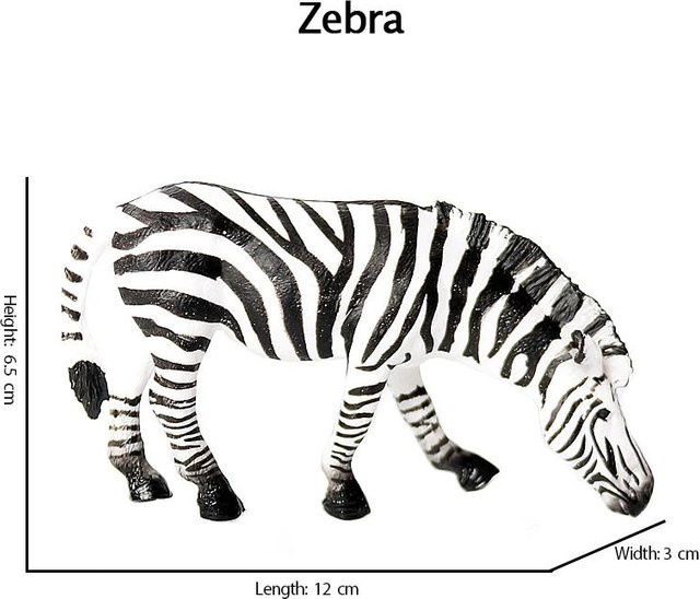 Zebrafigur Babyzebra, Actionfigur, Kunststoff, ab 14 Jahre - Bild 1