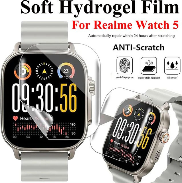 Realme Hydrogel-Folie, transparent, Realme Watch 5 - Bild 1