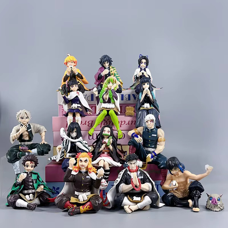 Bandai Demon Slayer Actionfiguren, 3-teiliges Set - Bild 2