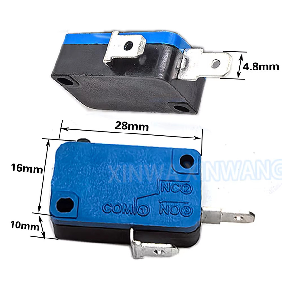 10 Stück XINWA XINWANG Selbst Reset Mikroschalter für Happ Stil Joystick und Arcade Controller DIY Ersatz - Bild 2