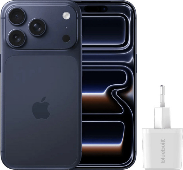 Apple iPhone 17 Pro 256GB Blau mit Schnellladegerät - Bild 1