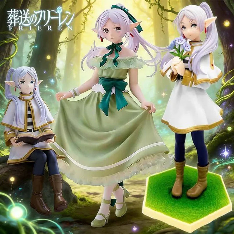 Bandai Frieren Beyond Journey's End Noodle Stopper Anime-Figur Frieren, mehrfarbig, Höhe: 14 cm - Bild 1