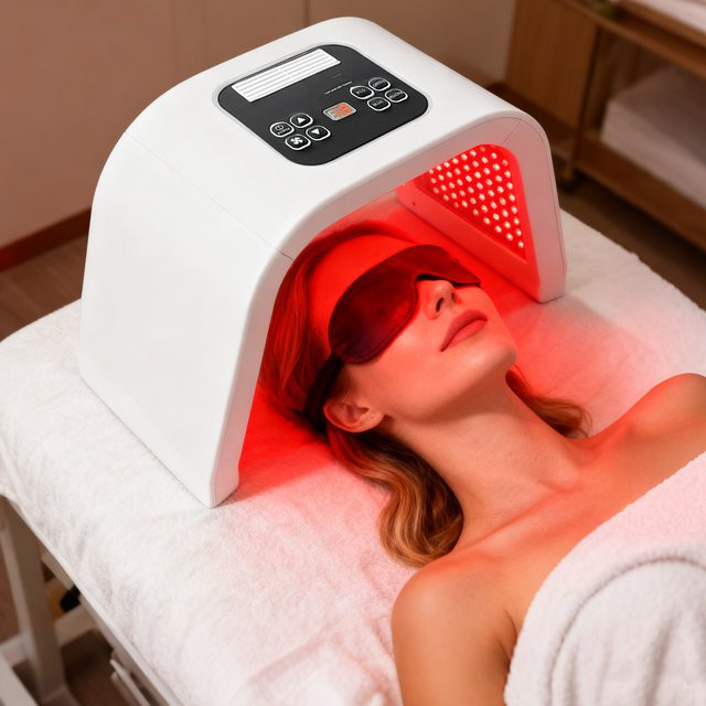 Bymaocar LED-Gesichtsmaske zur Gesichtspflege - Bild 1