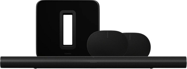 Sonos Arc Ultra und Era 300 Heimkino-Set in Schwarz - Bild 1