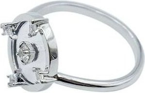 Swarovski Ring, Silber, Kristall, Damen - Bild 1