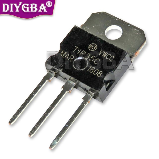 10 Stück Darlington-Transistoren TIP147 TIP2955 TIP3055 TIP35C TIP36C im TO-218 Gehäuse von DIYGBA in Schwarz - Bild 1