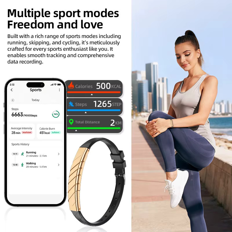 LIGE Sport-Smartarmband in Silber mit Herzfrequenz- und Blutsauerstoff-Monitor sowie Fitness-Schrittzähler für Android und iOS - Bild 3