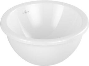 Villeroy & Boch Unterbauwaschbecken Loop & Friends rund, weiß, Durchmesser: 33 cm - Bild 1