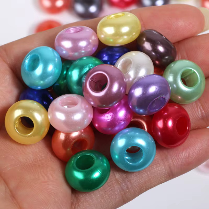 Laudsong Acrylperlen, 14 mm, Spacer-Perlen - Bild 2