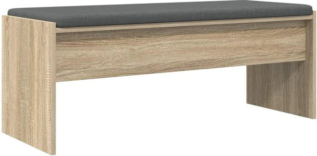 vidaXL Flurbank mit Kissen in Sonoma-Eiche, modern, B/T/H: 103 x 38 x 40 cm - Bild 1