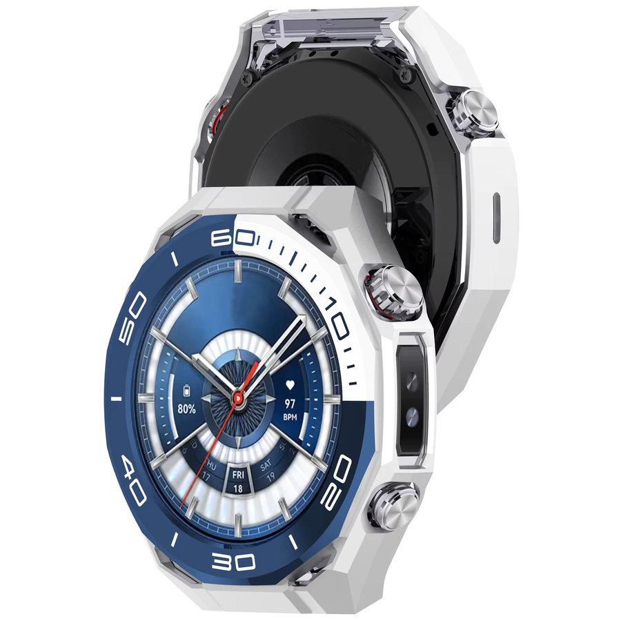 OAKCHARM Uhrenzubehör, PC Hohlgehäuse + Silikonarmband, Huawei Watch Ultimate 2, Unisex - Bild 1