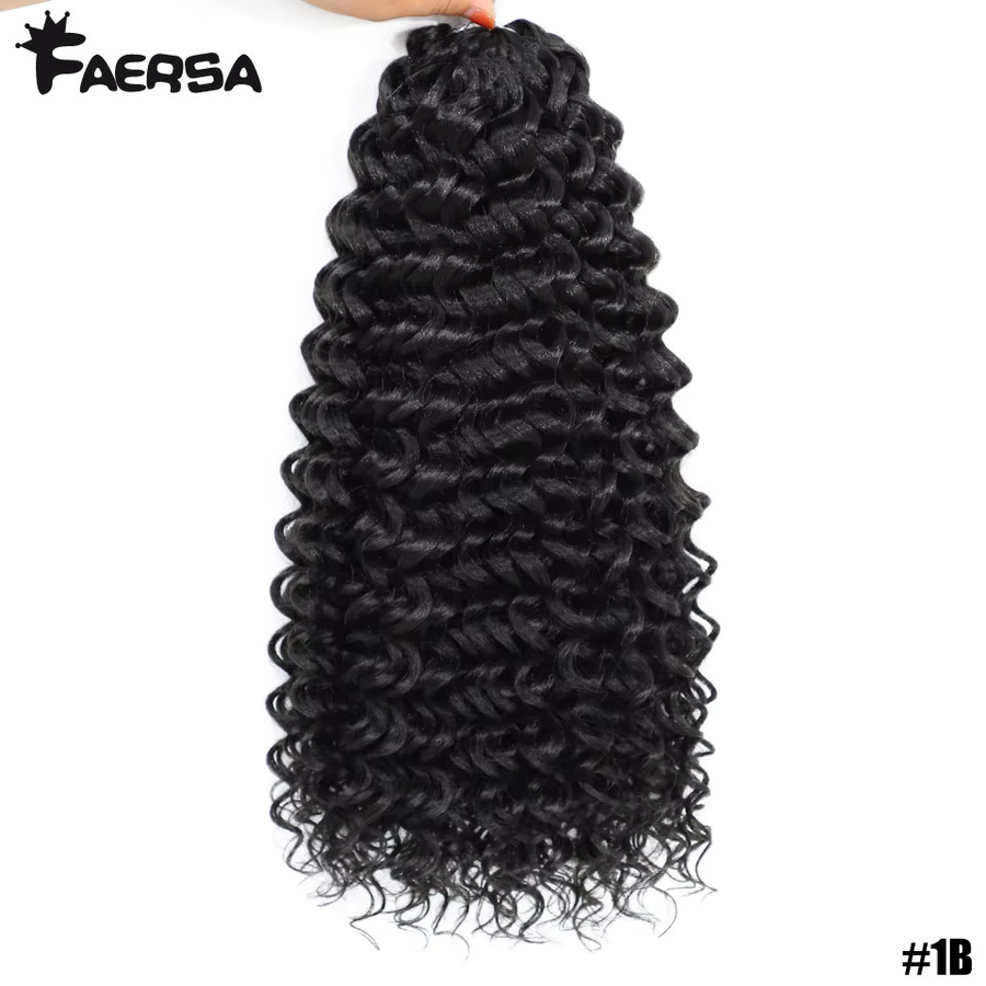 Latasha Marshmallow Afro Curl Häkelhaar, synthetisch, Ombre, Damen - Bild 6