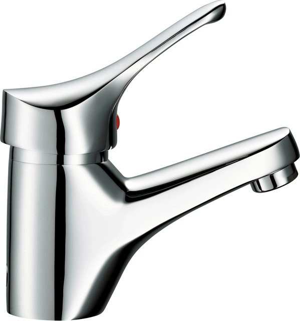 baliv Waschtischarmatur WT-5170 Einhebelmischer aus Messing in Chrom/Silber - Bild 1