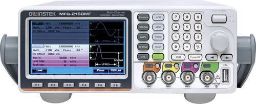 GW Instek MFG-2160MF Funktionsgenerator netzbetrieben 1 µHz - 60MHz 1-Kanal Arbiträr in Grau - Bild 1