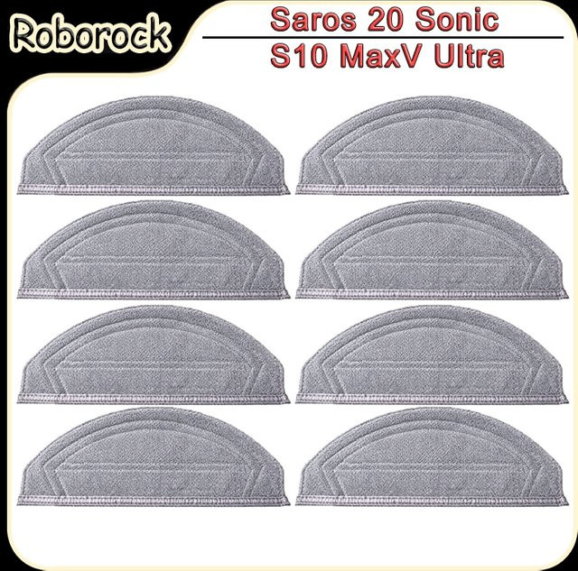 Roborock Wischtuch Ersatzteil für Saros 20 Sonic und S10 MaxV Ultra in Grau - Bild 1