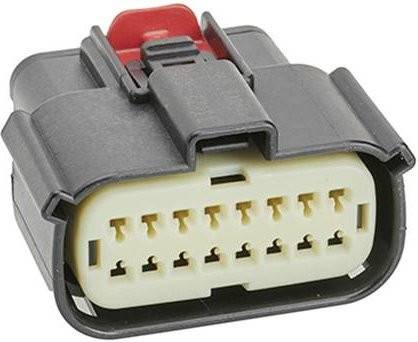 Molex Stiftgehäuse-Kabel 334721606 in Schwarz und Mehrfarbig - Bild 1