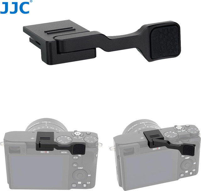 JJC Metall Daumen-Up-Griff für Sony RX1R III DSC-RX1RM3 in Schwarz - Bild 1