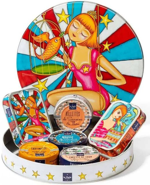 La Perle des Dieux Geschenkset Sardinen und Fischspezialitäten Lulu C. Joulin - Bild 1