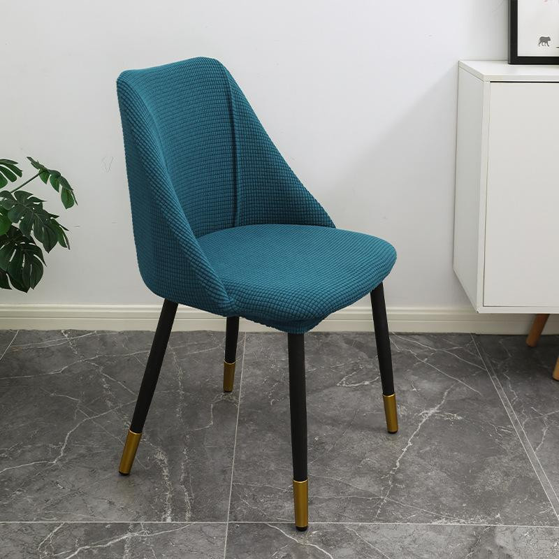 Yiran Furniture Esszimmerstuhlbezug aus Polyester, unifarben, rutschfest und waschbar, Durchmesser: 40 cm - Bild 1