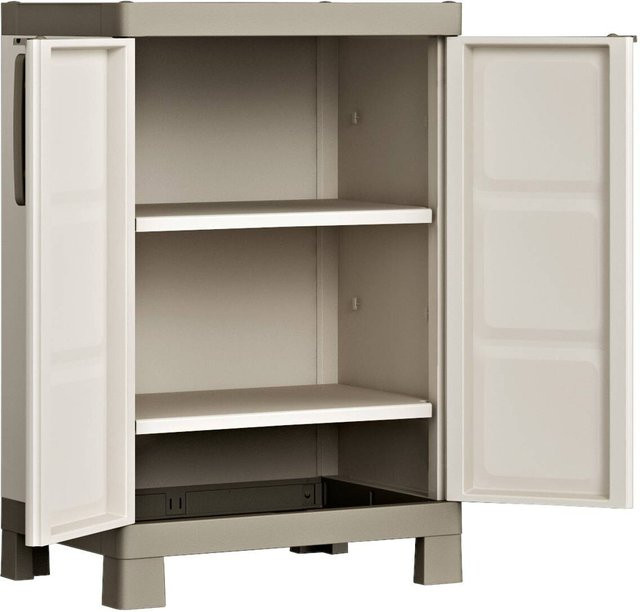 Keter Kunststoffschrank Excellence beige B/H/T: 65 x 97 x 45 cm - Bild 1
