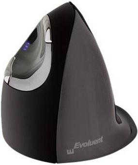 Evoluent VerticalMouse D Large Ergonomische Vertikale Lasermaus mit 6 Tasten in Anthrazit USB-Anschluss - Bild 2