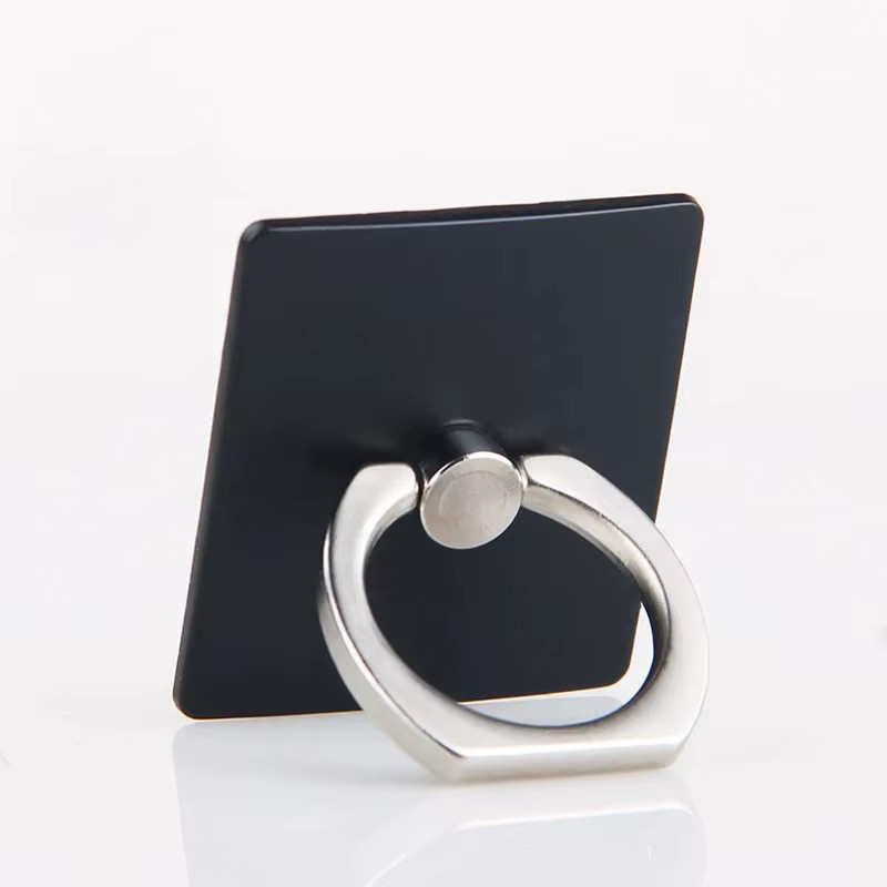 JXSFLYE Fingerring Handyhalterung in Silber, drehbarer Smartphone-Ring als Halter und Ständer für dein Mobiltelefon - Bild 3