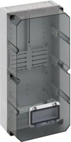 Spelsberg Zählergehäuse AKI-Z 410 K 400V transparent IP54 B/H/T: 60 x 21 x 30 cm - Bild 1