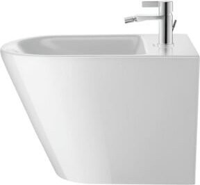 Duravit Bidet-Einhebelmischer D-Neo in Chrom mit Pop-up-Abflussgarnitur und 125 mm Auslauf - Bild 1