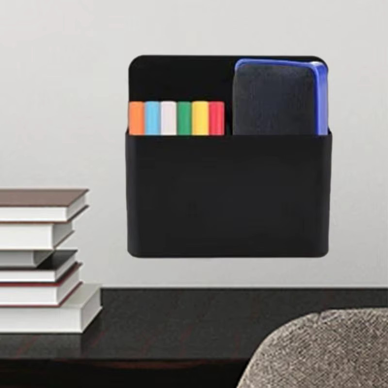 Magnetischer Stifthalter in Schwarz zur Wandmontage für Marker und Bleistifte - Bild 2