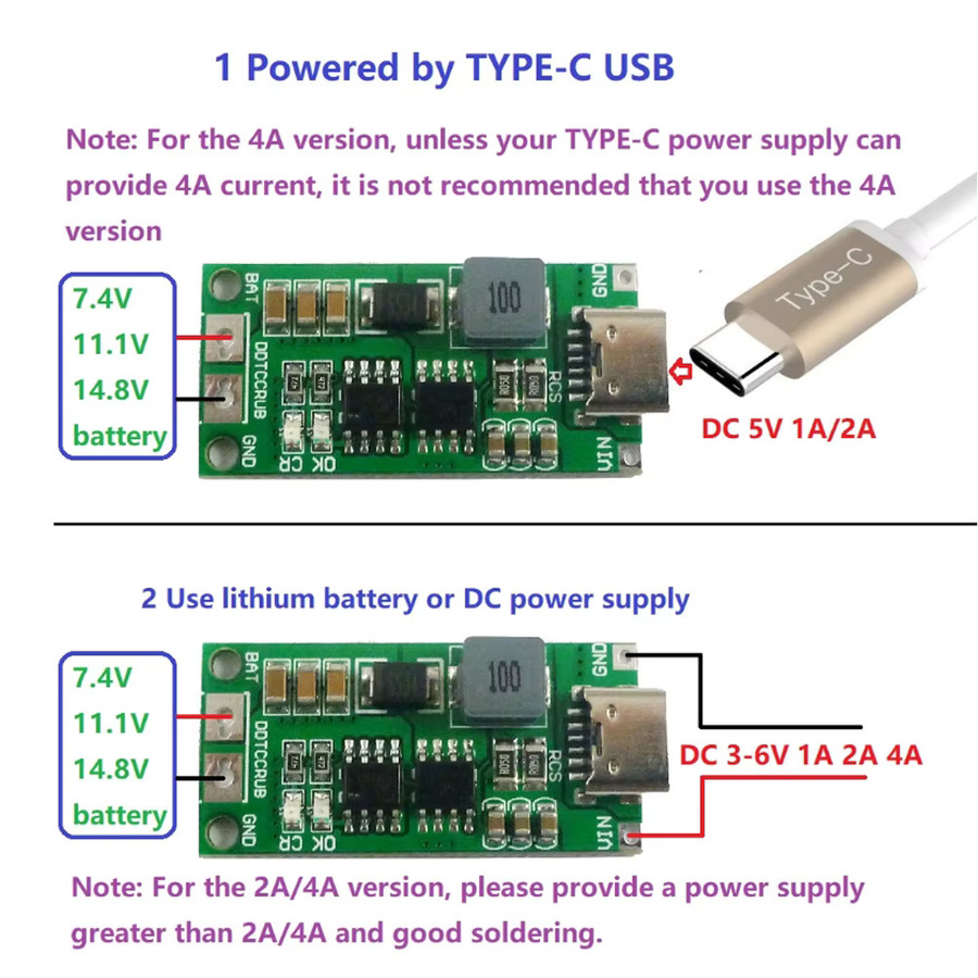 Diymore Polymer-Li-Ionen-Ladegerät für 2S 3S 4S mit Überspannungsschutz in Grün - Bild 2