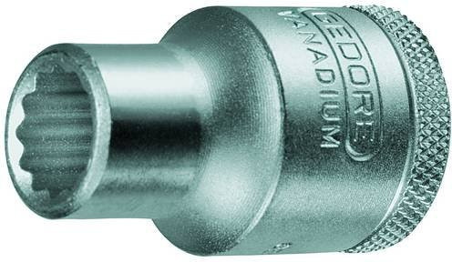 Gedore Steckschlüsseleinsatz 1/2 Zoll 6-kant 27 mm Weite, silberfarben - Bild 1