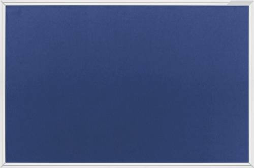 Magnetoplan Textilboard SP aus Filz, Blau, B/H: 128 x 120 cm - Bild 1