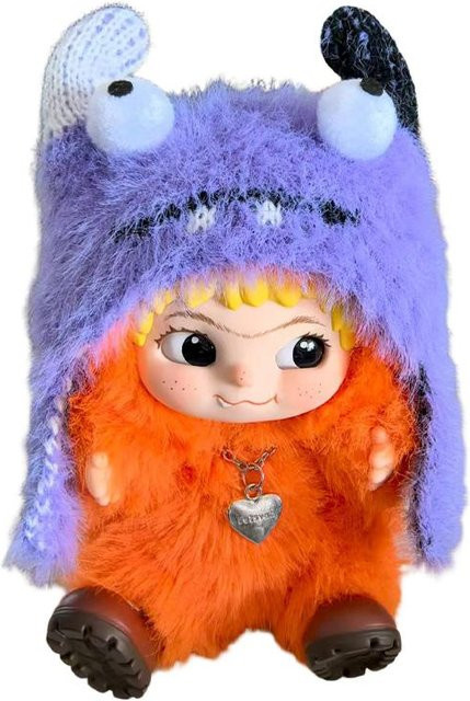 Wakuku Trick Or Treat Serie Fuchs und Hase, Plüsch Vinyl Blind Box Schlüsselanhänger, ab 14 Jahren - Bild 1