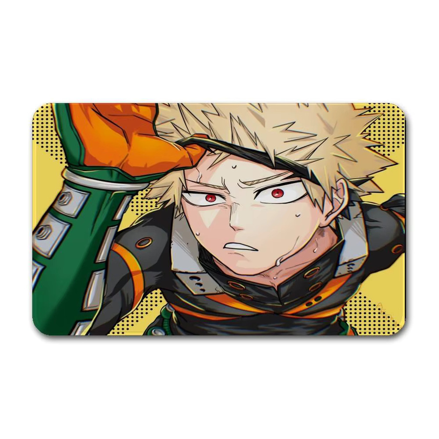 Anime B-bakugo Katsuki Anti-Slip Fußmatte für Badezimmer, Kinderzimmer und Wohnzimmer - Bild 7