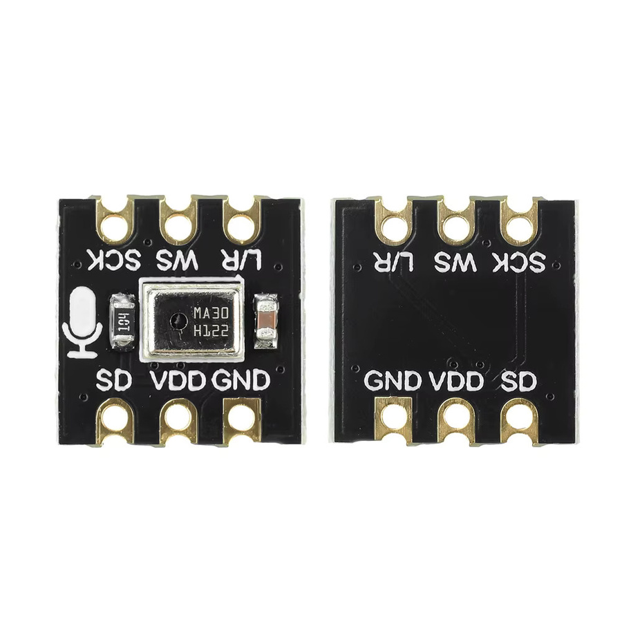 diymore MS4030 Omnidirektionales MEMS-Mikrofonmodul mit hochpräzisem 24-Bit-I2S-Ausgang in Schwarz, kompatibel mit INMP441 für Smart Home und ESP32 - Bild 4