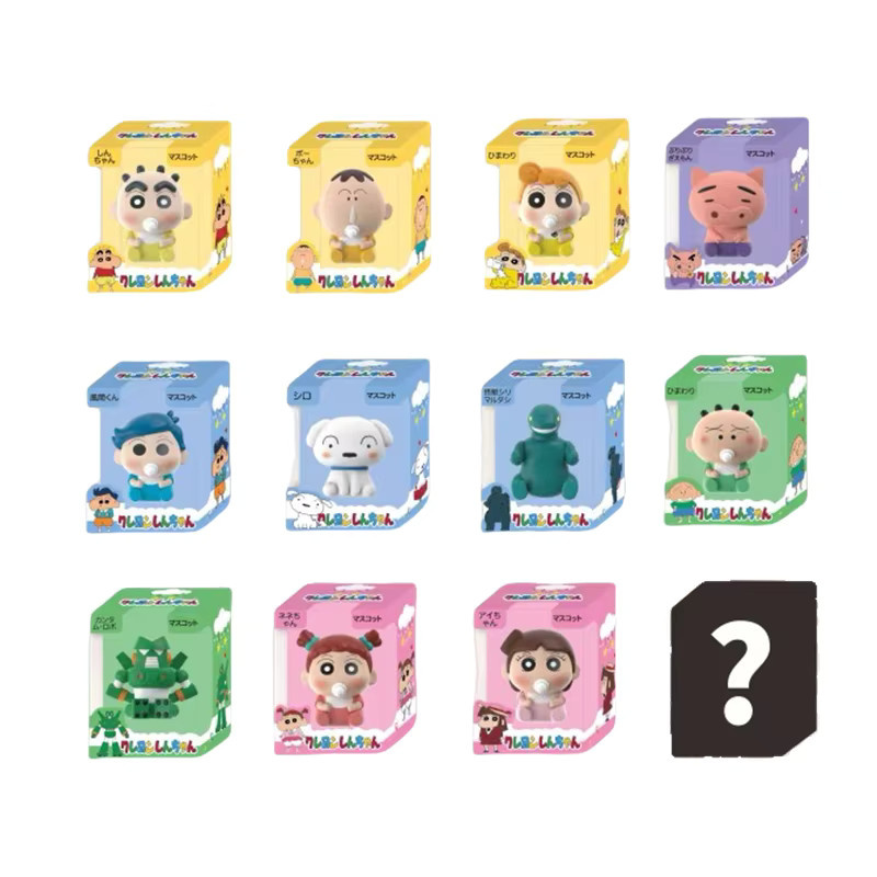 JANDOOM Crayon Shin-chan Serie Niedliche Puppe als Blind Box Modell für den Schreibtisch in Multicolor - Bild 2