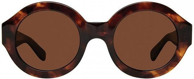 Privé Revaux Soul Train S Sonnenbrille, Vollrand, Round, Acetate, Damen, Dark Tortoise - Bild 1