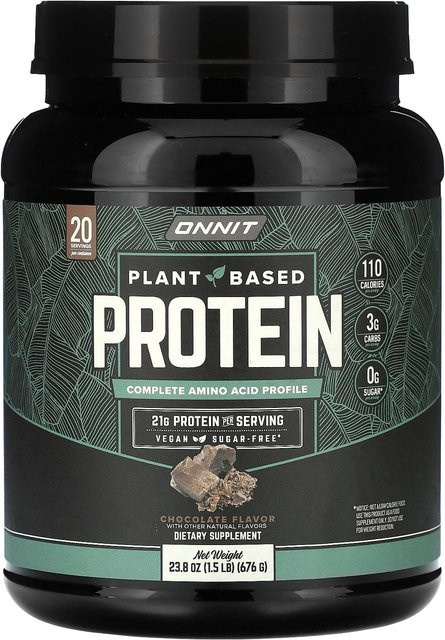 Onnit Pflanzliches Protein Schokolade 676 g - Bild 1