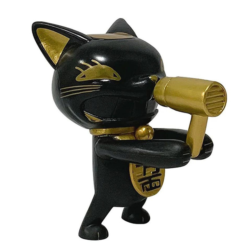 Wucifang Jewelry Turbo Oma Anime Actionfigur Dandadan aus PVC als niedliche Katze zur Schreibtisch Dekoration - Bild 3
