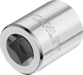 Stanley 3/8 Zoll 6-Kant Stecknuss 17 mm in Silber - Bild 2