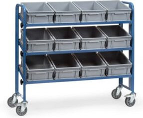 Fetra Montagewagen 2884 in Blau aus Stahl - Bild 1