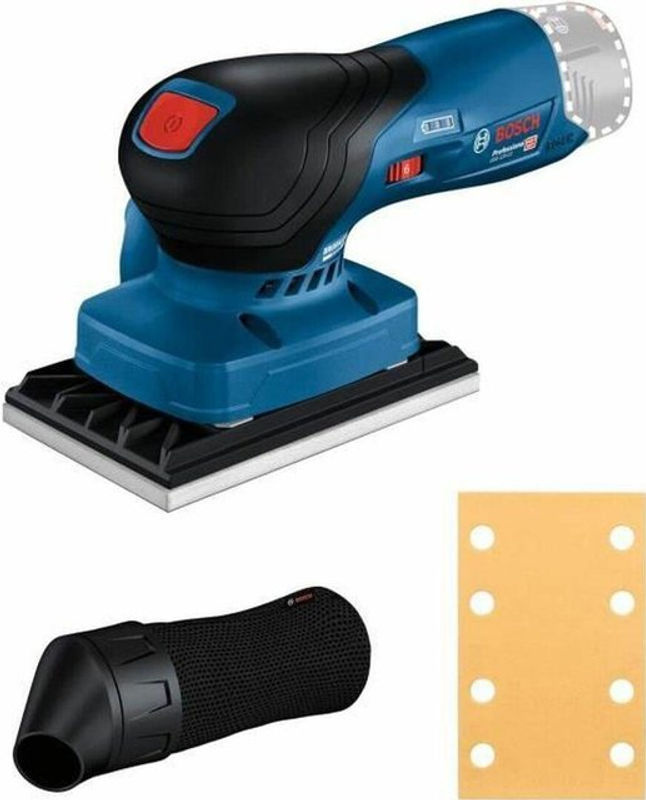 Bosch Professional Akku-Schwingschleifer GSS 12V-13 solo in Blau/Schwarz - Bild 2