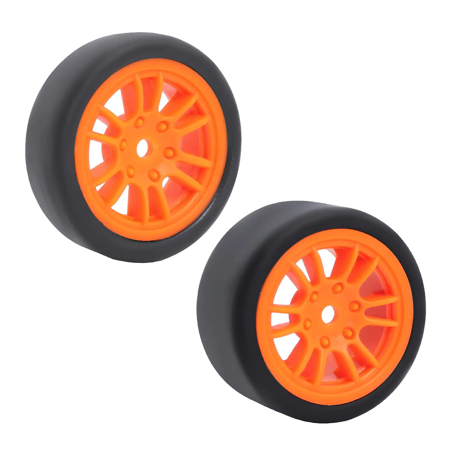 LOSI Micro-B On-Road Drift Racing Felgen Nabe mit Reifen, 1:24, Zubehör - Bild 2