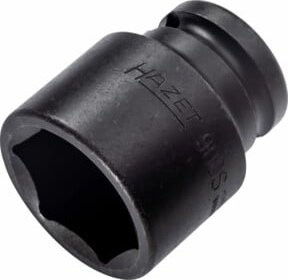 Hazet Kraft-Steckschlüsseleinsatz 6-Kant 27 mm mit 1/2 Zoll Vierkantaufnahme - Bild 2