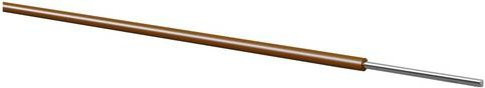Kabeltronik Schaltdraht Yv 1 x 1mm² Braun 100m - Bild 1