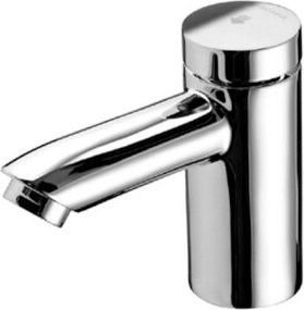 Schell Selbstschließendes Rückschlagventil PETIT SC HD-K 1/2 Zoll, verchromt, Messing, Silber - Bild 1