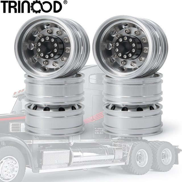 TRINOOD Hinterradfelge aus Aluminiumlegierung, 10 Speichen, Radnabe, 1:14 - Bild 1