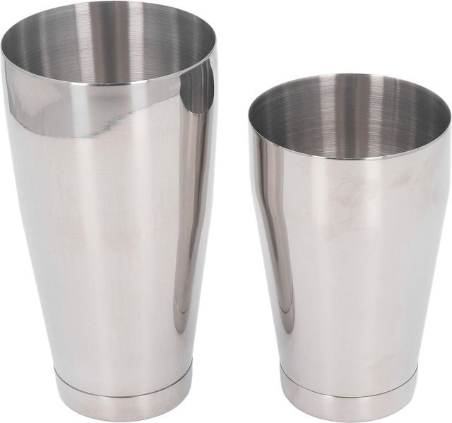 CosyHome Cocktailshaker aus Edelstahl in Silber für Martini und Getränkemixeigenschaften - Bild 1