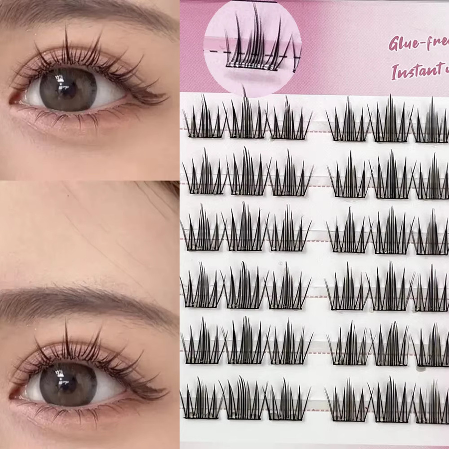 LIMEIKAI Künstliche Wimpern, 36 Bündel, 10mm - 13mm, Unisex - Bild 3